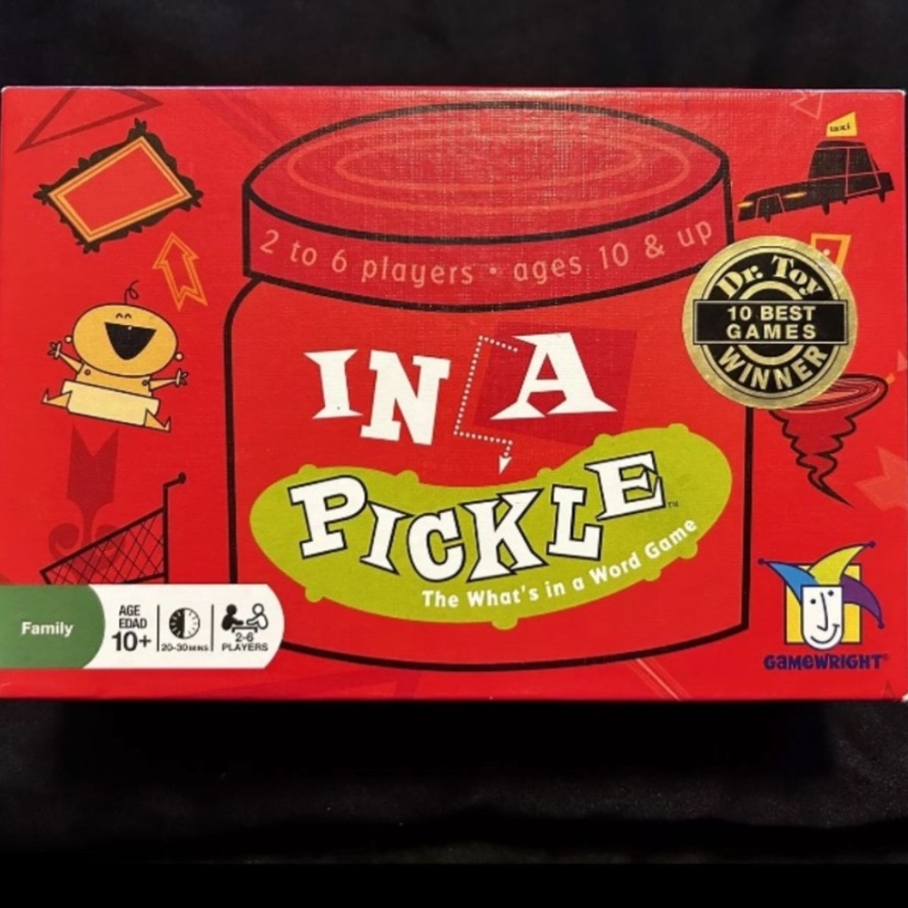 In a Pickle Card Game - By Gamewright 2-6
Players Complete